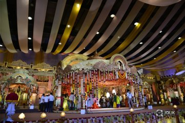 Celebs at Bandla Ganesh Brothers Daughter Ashritha Wedding Photos